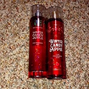2 Winter Candy Apple Bath & Body Spray Mist